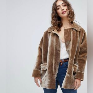 Free People Lindsay Sherpa Coat
